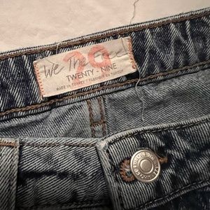 Free People high waist denin jeans , 29